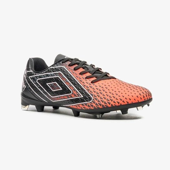 Chuteira Campo Umbro Mutant - Coral E Preto