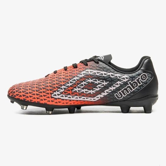 Chuteira Campo Umbro Mutant - Coral E Preto