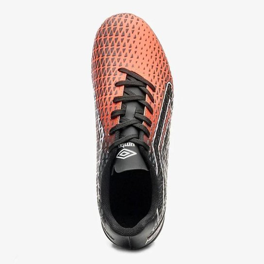 Chuteira Campo Umbro Mutant - Coral E Preto