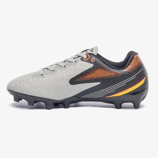 Chuteira Campo Umbro Techno II Jr Infantil Cinza