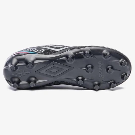 Chuteira Campo Umbro Techno II Jr Infantil Preto