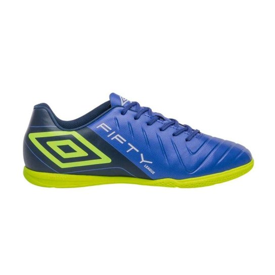 CHUTEIRA FUTSAL FIFTY VI LEAGUE U01FB00334-376 - AZUL/AMARELO 38