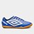 Chuteira Futsal Infantil Umbro X-Diamond Unissex - Azul+Branco