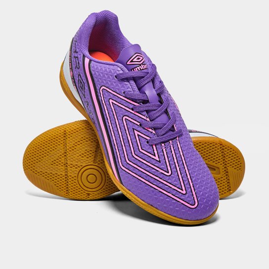 Chuteira Futsal Juvenil Umbro Chrome Unissex