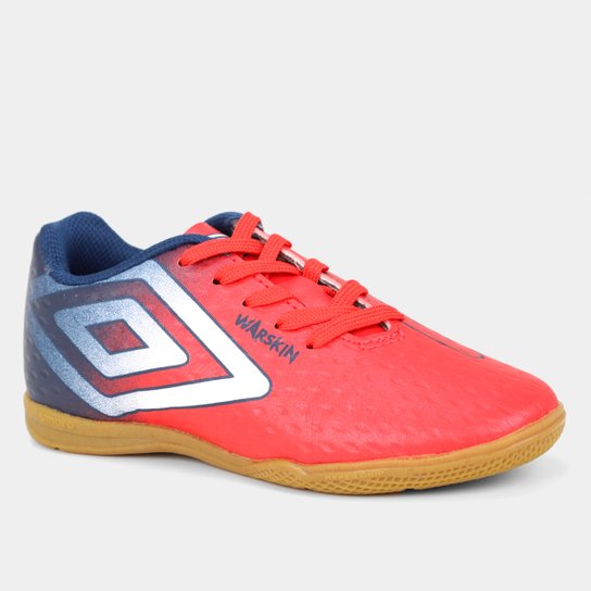 Chuteira Futsal Juvenil Umbro Warskin Unissex