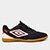Chuteira Futsal Umbro Attak III Unissex - Preto+Cinza