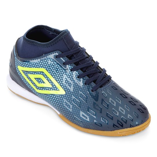 Chuteira Futsal Umbro Calibra II - Marinho+Azul