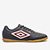 Chuteira Futsal Umbro Class Football Unissex - Preto+Branco