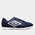 Chuteira Futsal Umbro Class Football Unissex - Marinho+Cinza