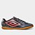Chuteira Futsal Umbro Cosmic - Grafite+Laranja