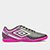 Chuteira Futsal Umbro Fire Unissex - Preto+Rosa