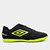Chuteira Futsal Umbro Neo Striker Unissex - Preto+Prata