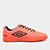 Chuteira Futsal Umbro Neo Striker Unissex - Rosa+Preto