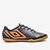 Chuteira Futsal Umbro Orbit Unissex - Preto+Laranja
