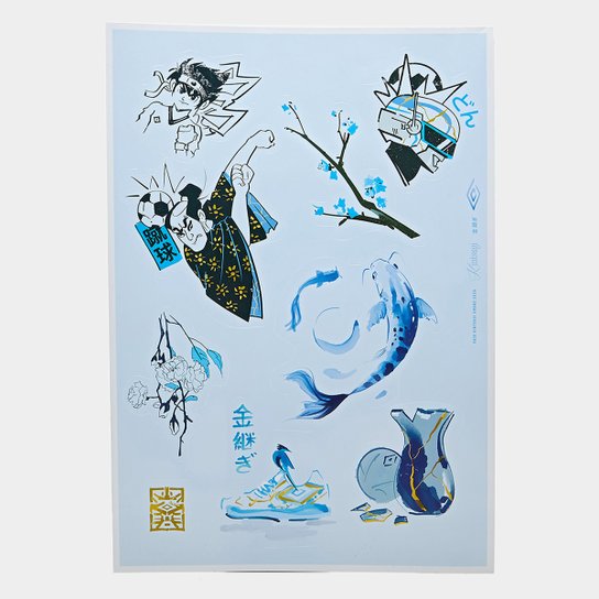 Chuteira Futsal Umbro Pro 5 Bump Kintsugi Unissex