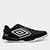 Chuteira Futsal Umbro Pro Challenge Uptake Unissex - Preto+Cinza