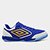 Chuteira Futsal Umbro Pro Challenge Uptake Unissex - Azul+Dourado