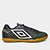 Chuteira Futsal Umbro Techno Unissex - Preto+Limão