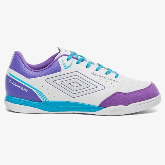 Chuteira Futsal Umbro X-Comfort Unissex Branco