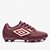 Chuteira Infantil Campo Umbro Class Footballer Unissex - Vinho+Branco