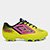 Chuteira Infantil Campo Umbro Fast II Unissex - Verde Limão+Preto