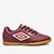 Chuteira Infantil Futsal Umbro Class Footballer - Vinho+Branco
