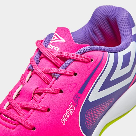 Chuteira Infantil Futsal Umbro Pro 5 Bump Unissex