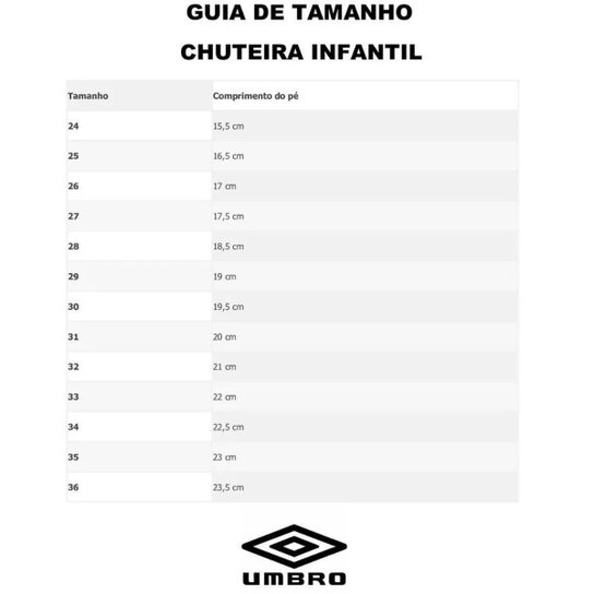Chuteira Infantil Futsal Umbro Pro 5 Bump Unissex