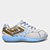 Chuteira Infantil Futsal Umbro Pro 5 Kintsugi Unissex - Branco+Azul Claro