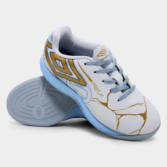 Chuteira Infantil Futsal Umbro Pro 5 Kintsugi Unissex