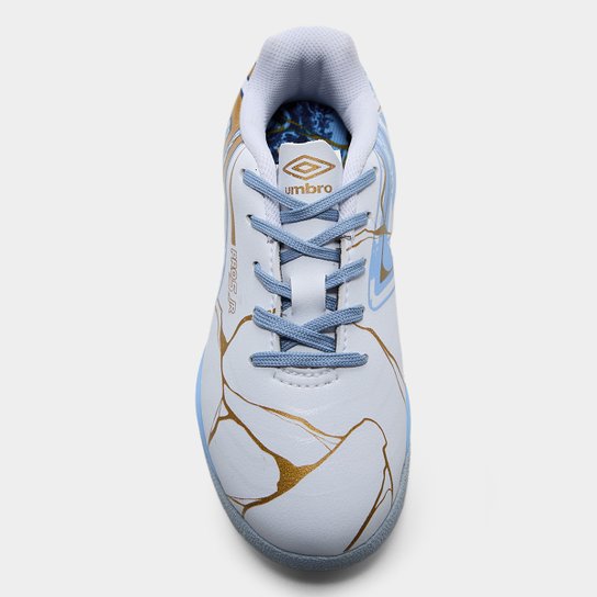 Chuteira Infantil Futsal Umbro Pro 5 Kintsugi Unissex