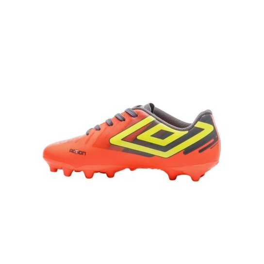 Chuteira Infantil Menino Campo Umbro 1294681 Action Jr