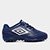 Chuteira Infantil Society Umbro Class Footballer - Marinho+Cinza