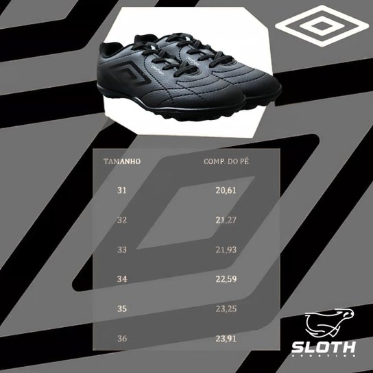 Chuteira Society Infantil Umbro Footballer Class Grama Sintética Original