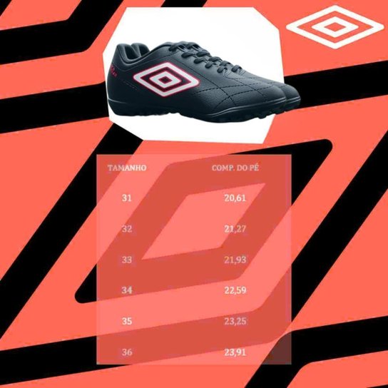 Chuteira Society Infantil Umbro Footballer Class Grama Sintética Original