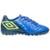 Chuteira Society Juvenil Fifty VI JR - Umbro - Azul+Verde Limão