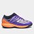 Chuteira Society Juvenil Umbro Ultimate Jr Dia De Los Muertos - Roxo+Preto