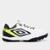 Chuteira Society Umbro Adamant Master Class Club Unissex - Branco+Preto