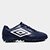 Chuteira Society Umbro Class Footballer Unissex - Marinho+Cinza