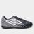 Chuteira Society Umbro Fifty V Unissex - Preto+Cinza