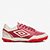 Chuteira Society Umbro Neo-Comfort Unissex - Branco+Vermelho