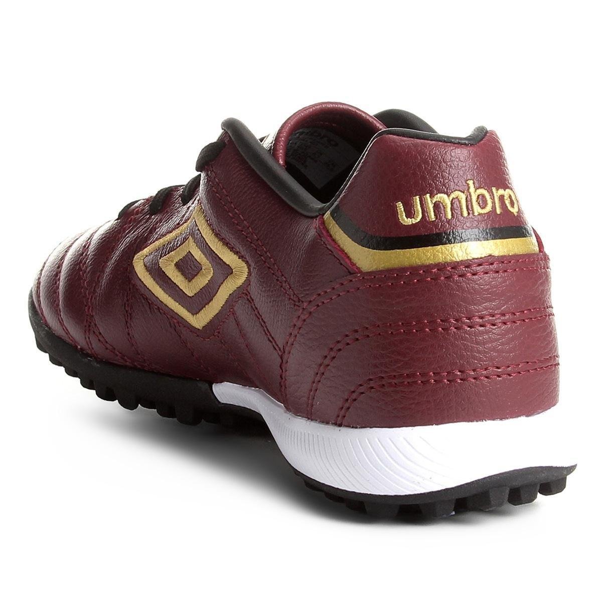 Chuteira Society Umbro Speciali Premier - Vinho+Preto | Santos Store