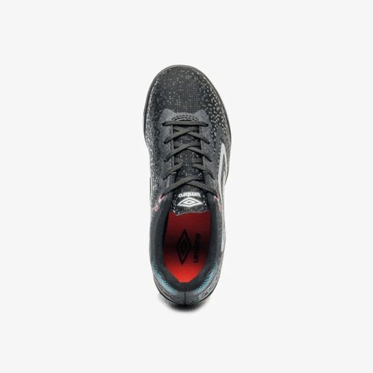 Chuteira Society Umbro Techno II Jr - PRETO/CINZA 31
