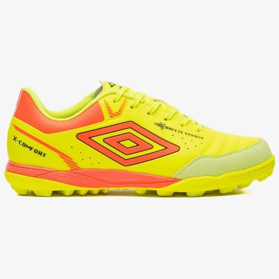 Chuteira Society Umbro X-Comfort Unissex Limão