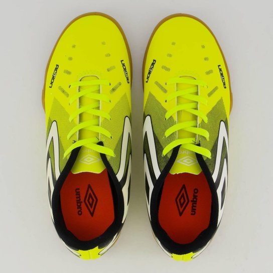 Chuteira Umbro Action Futsal Juvenil Verde