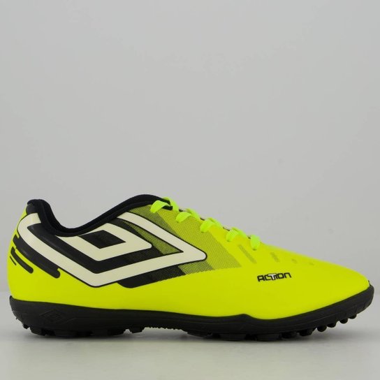 Chuteira Umbro Action Society Juvenil Verde