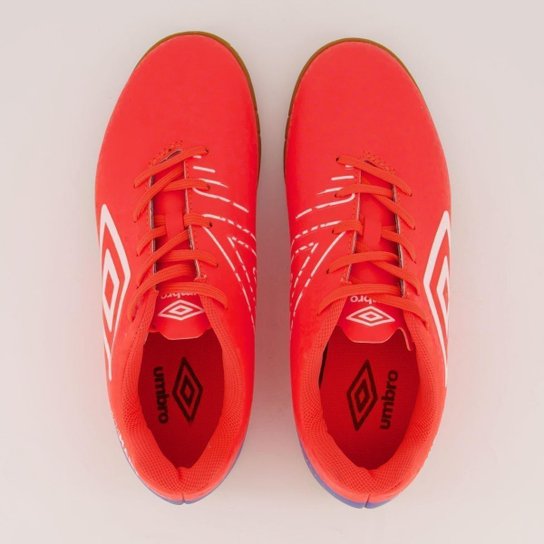 Chuteira Umbro Adamant League Futsal Coral