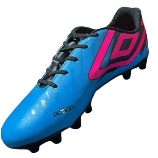 CHUTEIRA UMBRO CAMPO ACTION-ROYAL/CORAL/BRANCO
