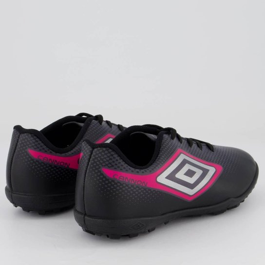 Chuteira Umbro Cannon Society Juvenil Preto