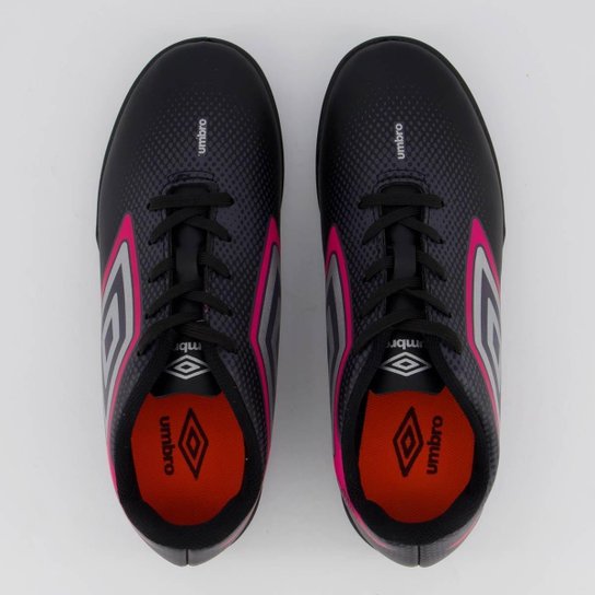 Chuteira Umbro Cannon Society Juvenil Preto